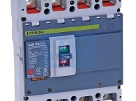 Mccb HyunDai HGM400E-F 4P 300-350-400A 45kA